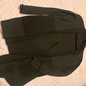 lululemon athletica Dark Green Cardigan